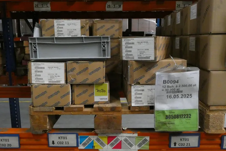 Konvolut Material, divers Umfang: Palette mit Inhalt
